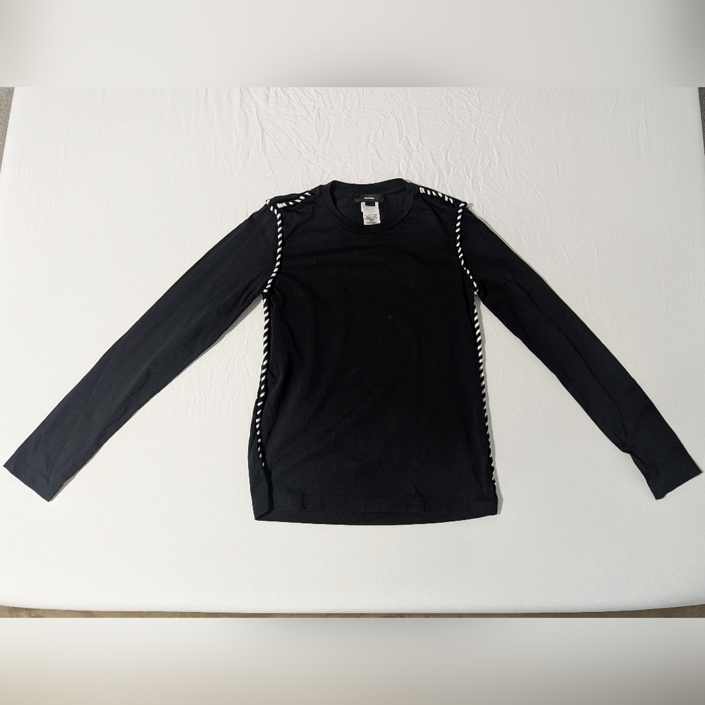 Diesel Black Crew Neck Shirt